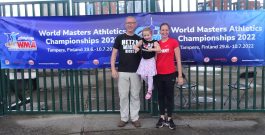 Familienausflug zu den Welttitelkämpfen der Senioren in der Leichtathletik
