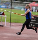 Erster Titel bei den Deutschen Meisterschaften der Masters für Melanie Opp im Stabhochsprung